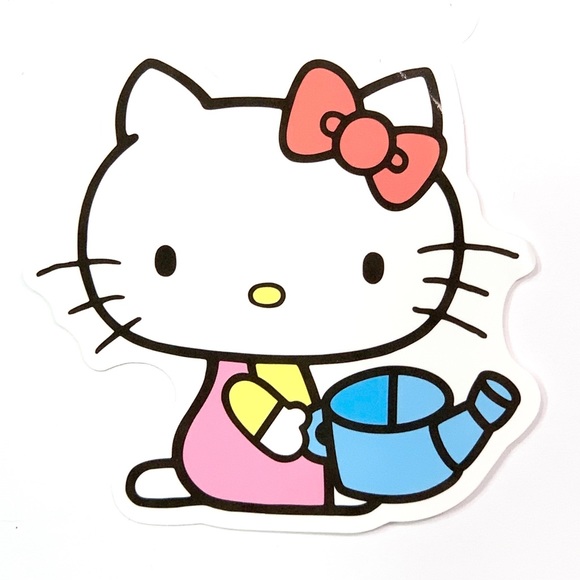 Hello Kitty Accessories Hello Kitty Vinyl Sticker Poshmark